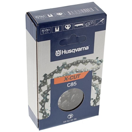 Husqvarna 20" X-CUT C85 Chisel 3/8" 1.5mm Chainsaw Chain - 581 62 66-72