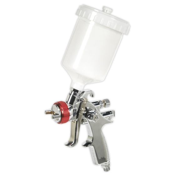 HVLP Gravity Feed Spray Gun 1.3mm Set-Up Sealey Part No. HVLP746