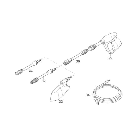 Makita HW102 Accessories