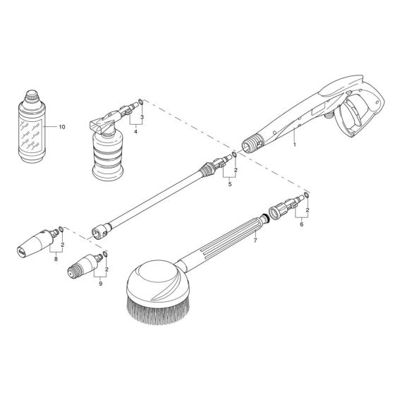 Makita HW130 Accessories