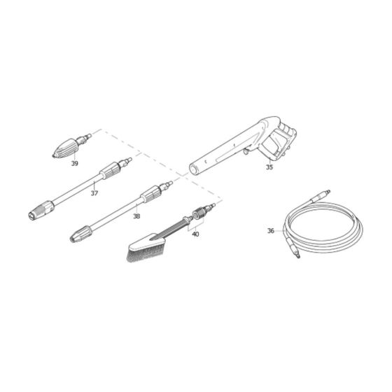 Makita HW132 Accessories