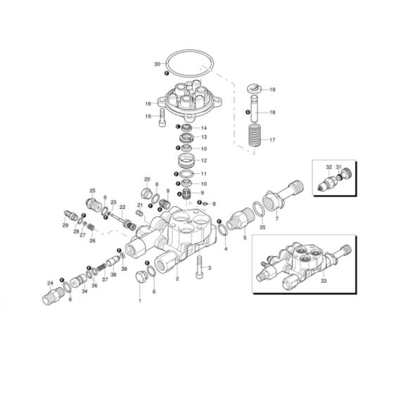 Pump Assembly for Makita HW140