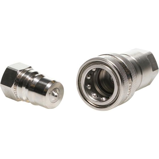 ISO B Coupling ISO7241-B 250 Bar MWP, Thread Size: 06 (3/8") Type: NPT