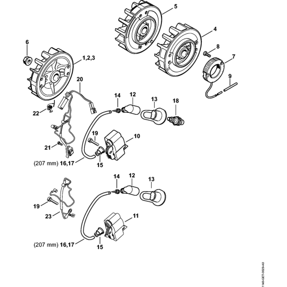 Ignition & Wiring for Stihl MS362