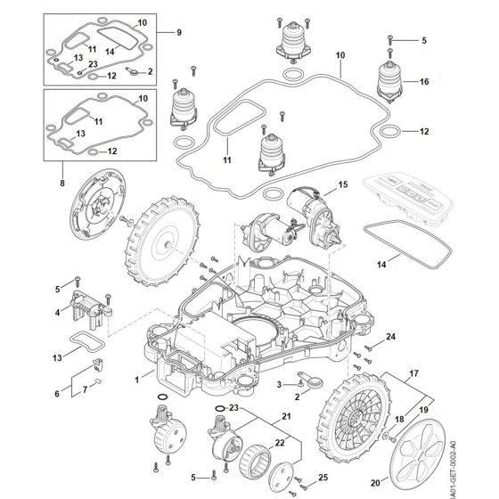 Lower Housing for Stihl iMOW 5.0