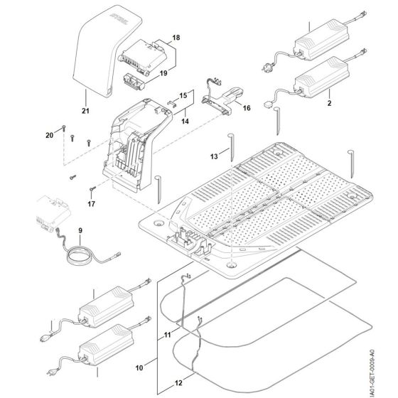 Docking Station for Stihl iMOW