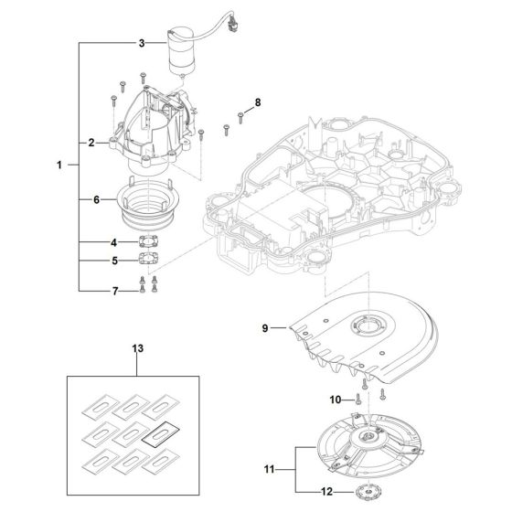 Mowing Deck for Stihl iMOW 6.0 EVO