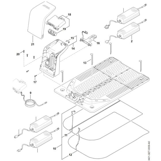 Docking Station for Stihl iMOW