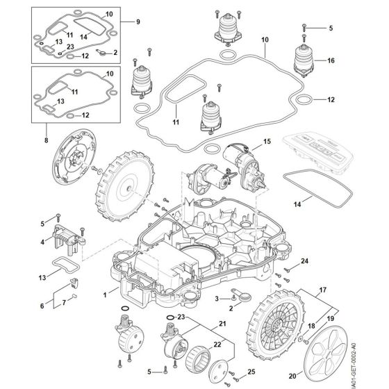Lower Housing for Stihl iMOW 7.0