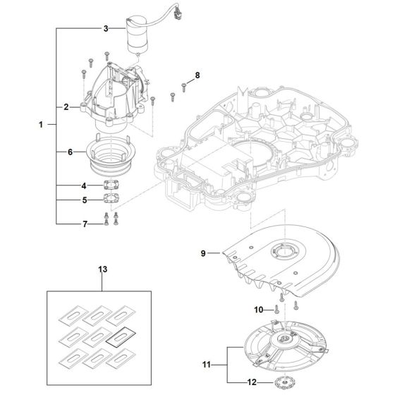 Mowing Deck for Stihl iMOW 7.0