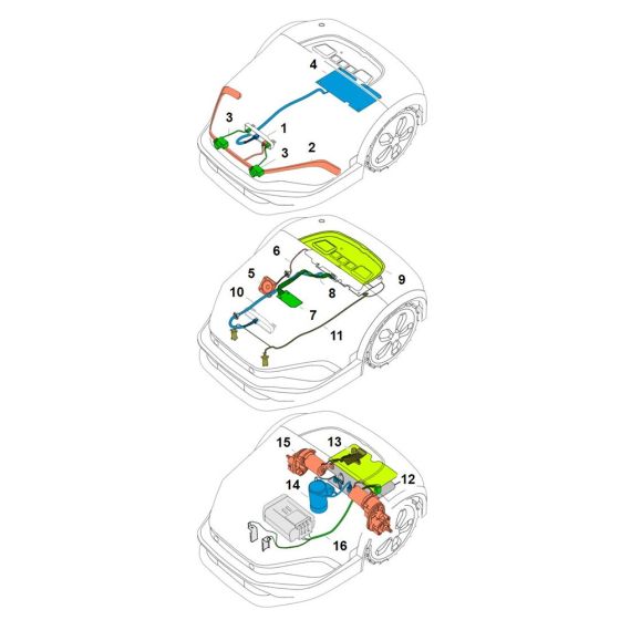 Ladder Diagram for Stihl iMOW 7.0
