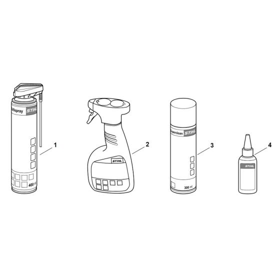 Stihl iMOW 7.0 Cleaning Products