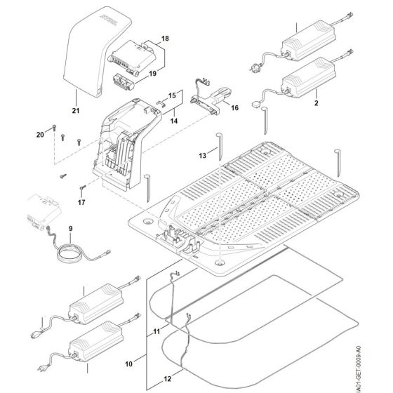 Docking Station for Stihl iMOW