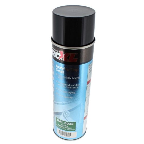 ProXL Industrial Acrylic Topcoat Aerosol - RAL 6032 Signal Green (500ML)