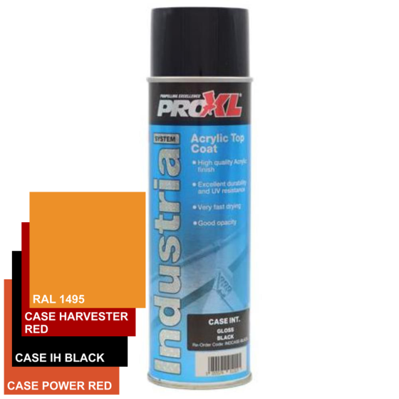 Proxl Industrial - Acrylic Topcoat Aerosol - Case Colour (500ML)