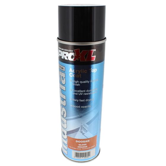 ProXL Industrial Acrylic Topcoat Aerosol - Doosan Orange (500ML)