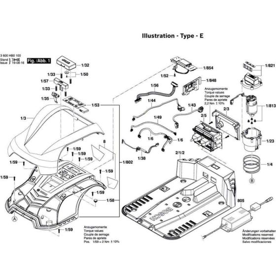 Bosch Indego S+ 350 Assembly
