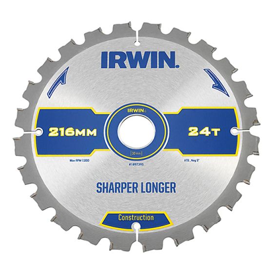 Construction Circular Saw Blade 216mm