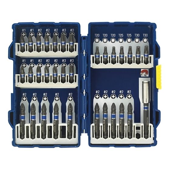 Impact Screwdriver Bit Set of 32 by IRWIN - 1923437