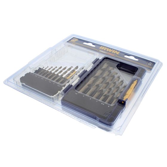 HSS Cobalt Drill Bit Set - 15 Piece