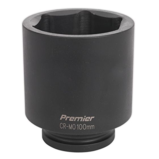 Impact Socket 100mm Deep 1"Sq Drive Sealey Part No. IS1100D