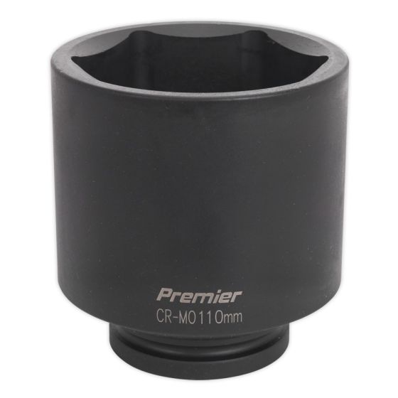 Impact Socket 110mm Deep 1"Sq Drive Sealey Part No. IS1110D