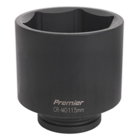 Impact Socket 115mm Deep 1"Sq Drive Sealey Part No. IS1115D