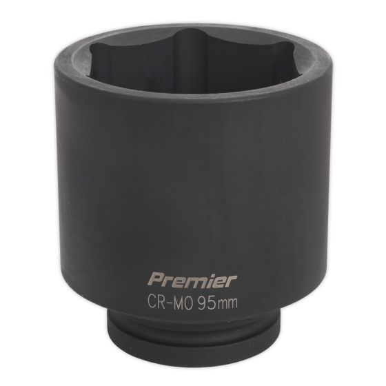 Impact Socket 95mm Deep 1"Sq Drive Sealey Part No. IS195D