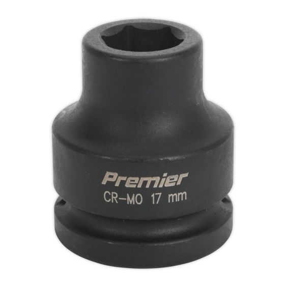 Impact Socket 17mm 3/4"Sq Drive Sealey Part No. IS3417