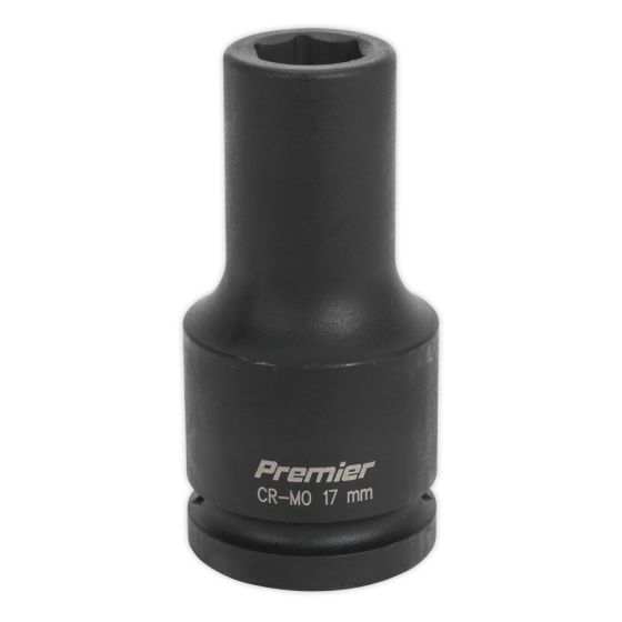 Impact Socket 17mm Deep 3/4"Sq Drive Sealey Part No. IS3417D