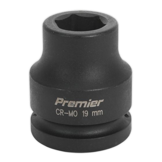 Impact Socket 19mm 3/4"Sq Drive Sealey Part No. IS3419