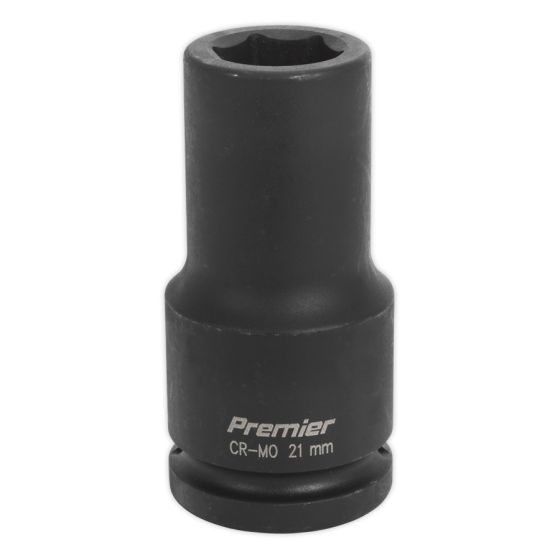 Impact Socket 21mm Deep 3/4"Sq Drive Sealey Part No. IS3421D