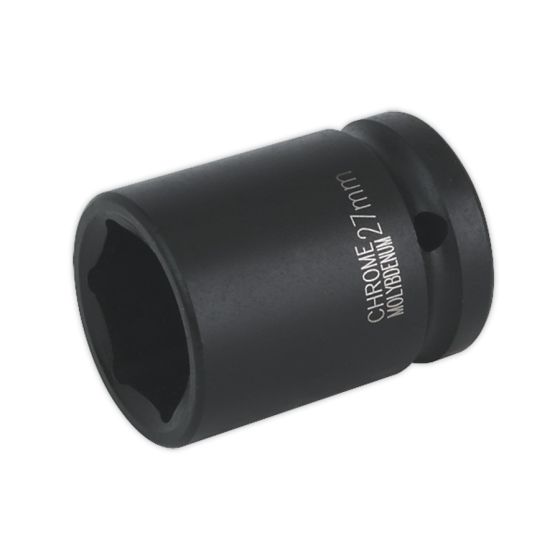 Impact Socket 27mm 3/4"Sq Drive Sealey Part No. IS3427