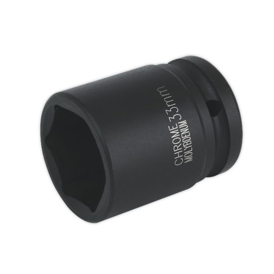 Impact Socket 33mm 3/4"Sq Drive Sealey Part No. IS3433