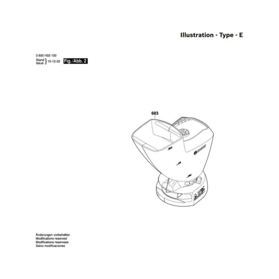 Grass Shear Assembly for Bosch ISIO.