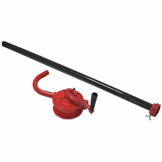 45 Gallon Cast Iron Rotary Barrel Pump with 1" Outlet