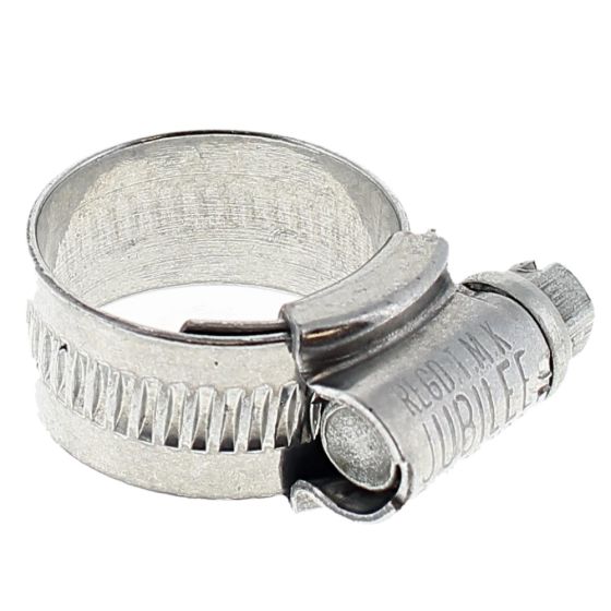 Hose Clip 16-22mm Zinc Plated - Size: 0 - 20 Pack