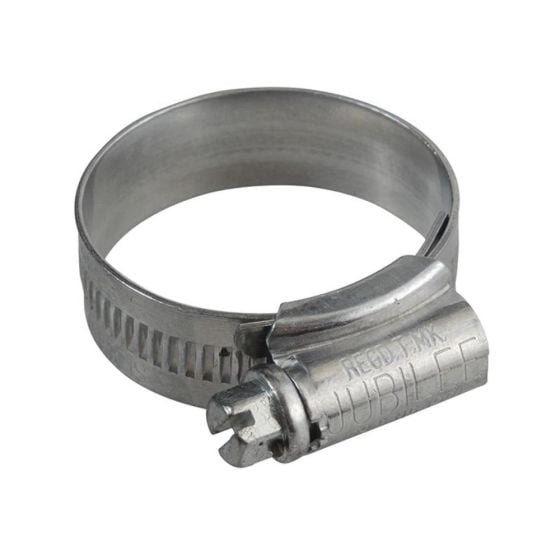 Jubilee Hose Clip Size: 25-35mm Mild Steel Zinc Plated - Pack of 10