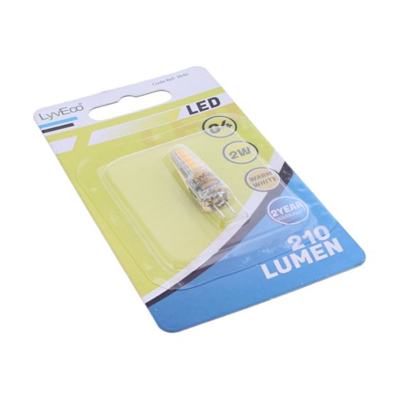 1.8 - 2w G4 LED Lamp Warm White Light Bulb