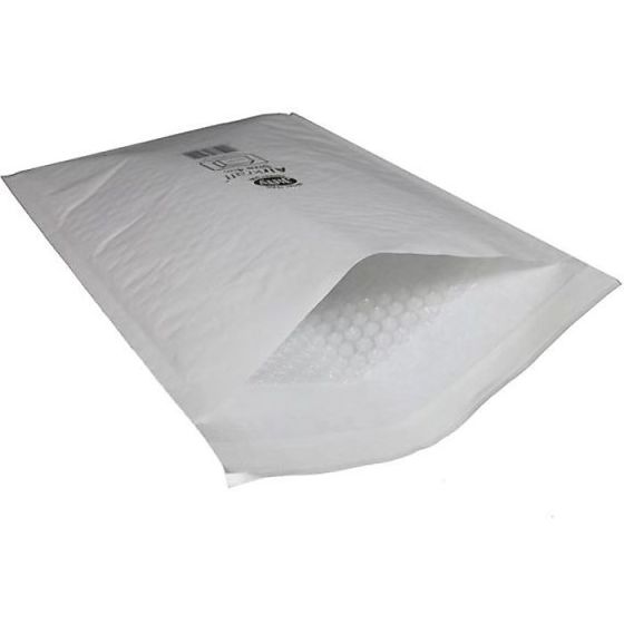 White Padded Jiffy Bag - Size: D/1 - Width: 180mm, Height: 260mm