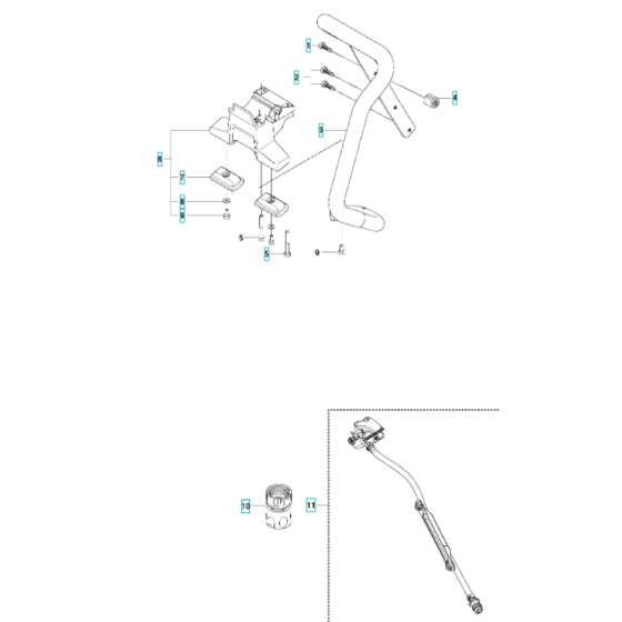 Handle Assembly for K1270 I