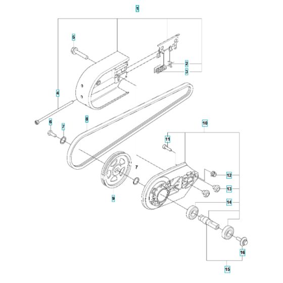 Belt Pulley Assembly