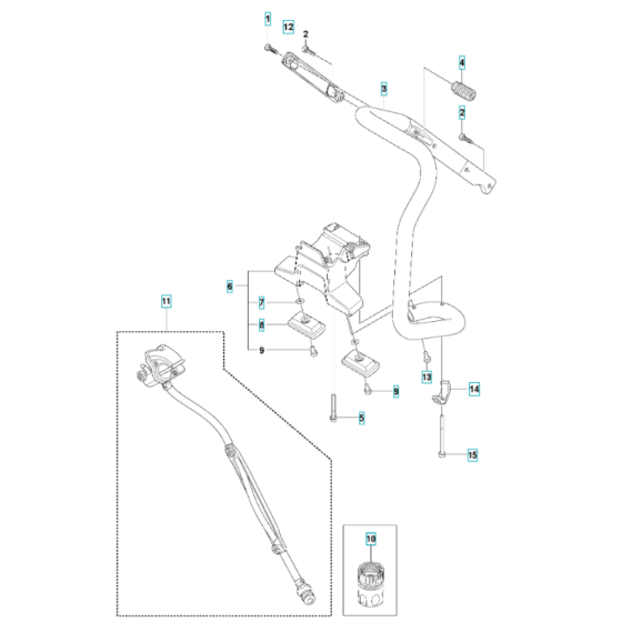 Handle Assembly for K1270 II