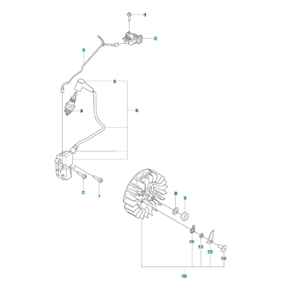 Ignition Assembly for Husqvarna