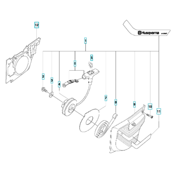 Starter Assembly for K1270