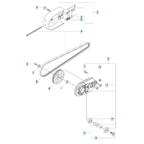 Belt Pulley Assembly