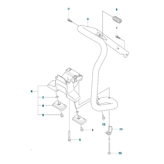 Handle Assembly for K1270 Rail II