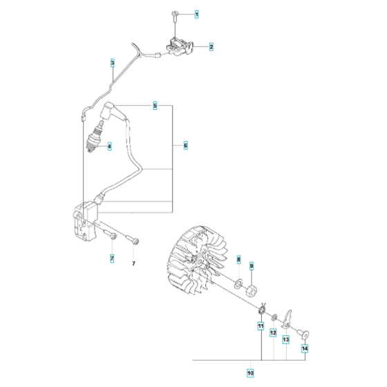 Ignition Assembly for Husqvarna
