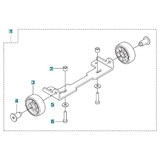 Wheel Assembly for K1 PACE