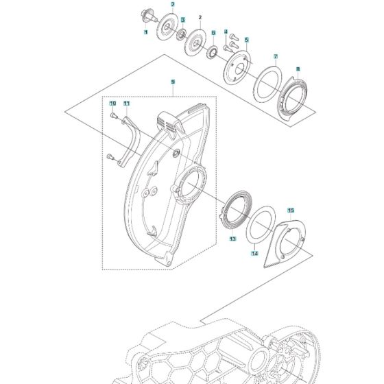 Blade Guard for Husqvarna K1